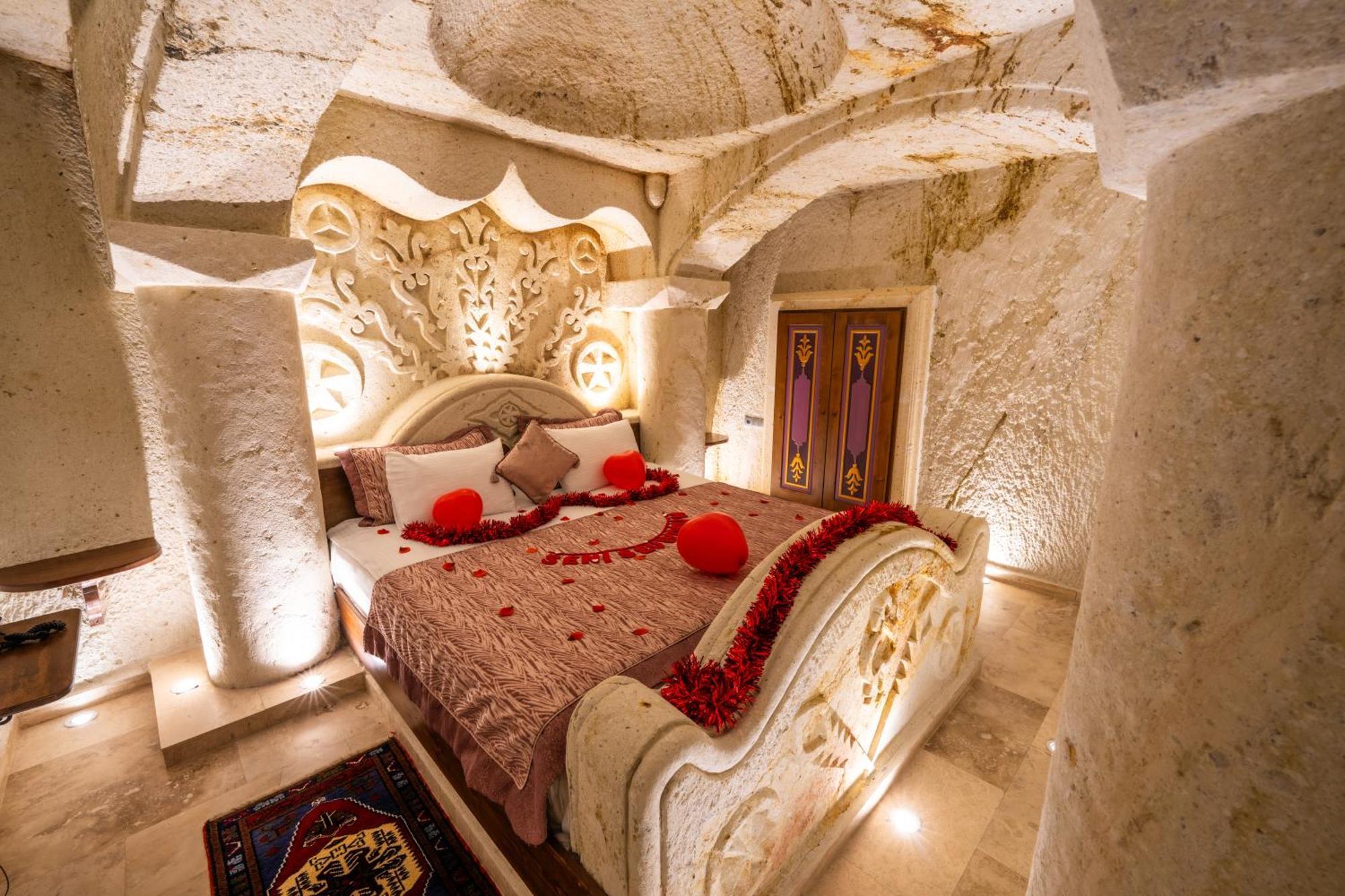 Cappadocia Sweet Cave Aparthotel เนฟซิเฮียร์ ภายนอก รูปภาพ