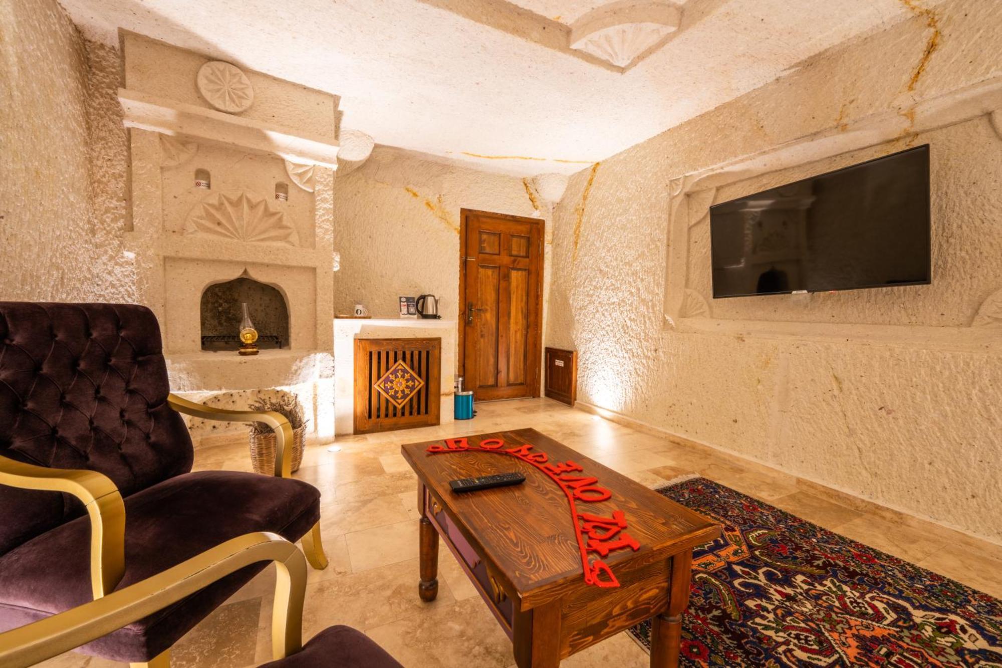 Cappadocia Sweet Cave Aparthotel เนฟซิเฮียร์ ภายนอก รูปภาพ