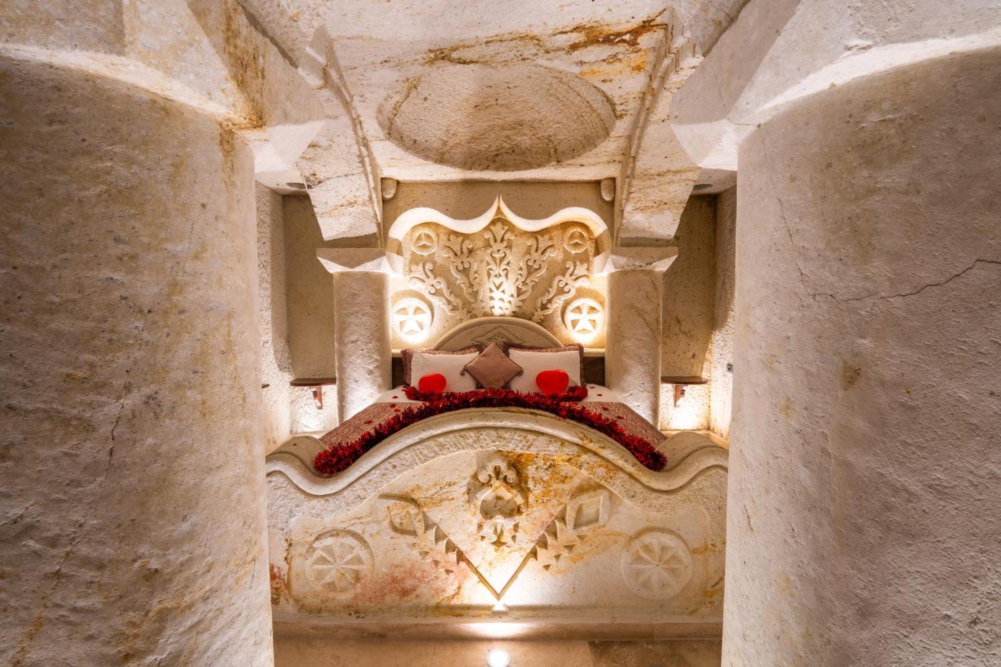 Cappadocia Sweet Cave Aparthotel เนฟซิเฮียร์ ภายนอก รูปภาพ