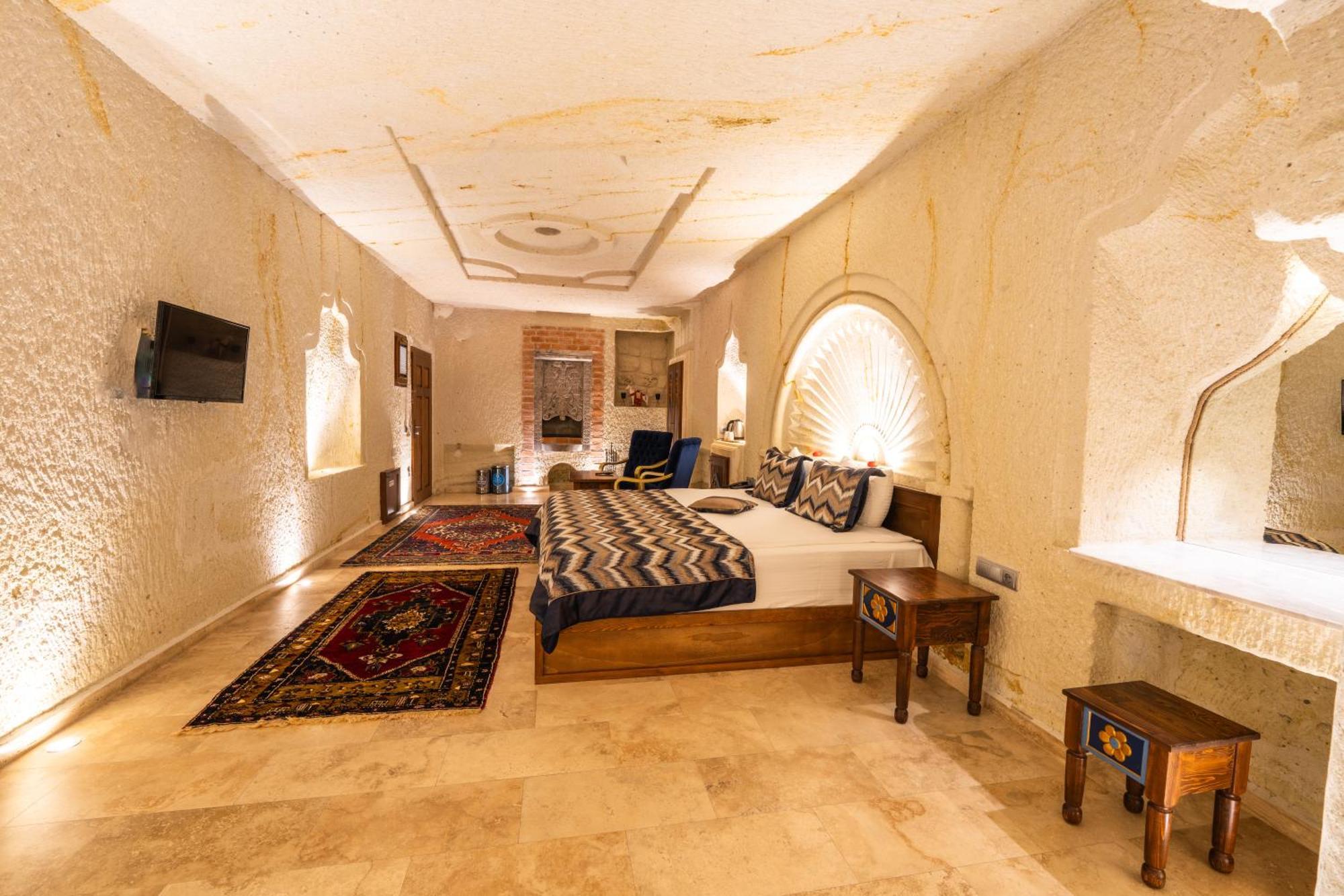 Cappadocia Sweet Cave Aparthotel เนฟซิเฮียร์ ภายนอก รูปภาพ