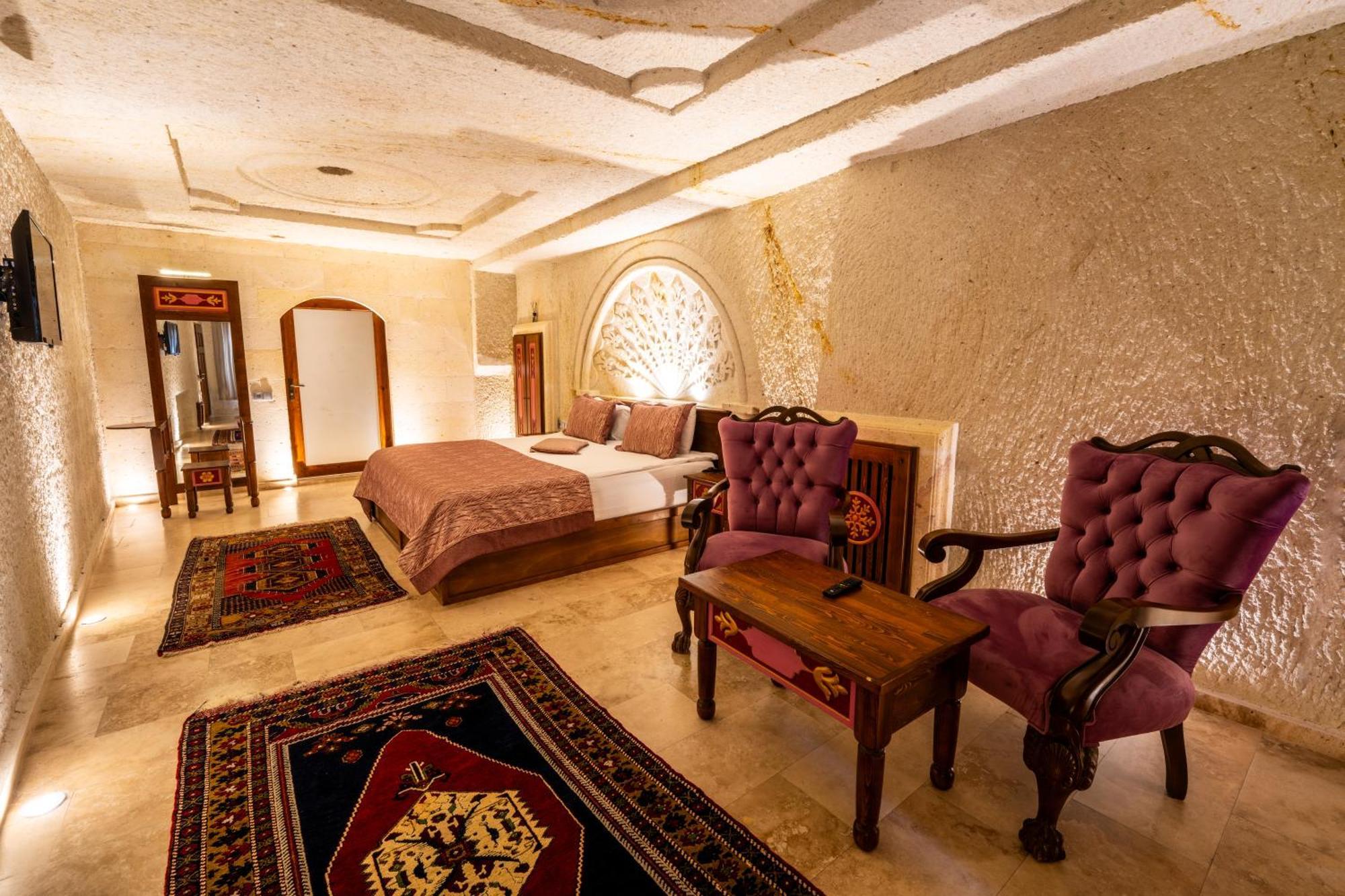 Cappadocia Sweet Cave Aparthotel เนฟซิเฮียร์ ภายนอก รูปภาพ